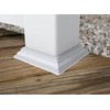 4"x4" Low Profile Base Trim, White