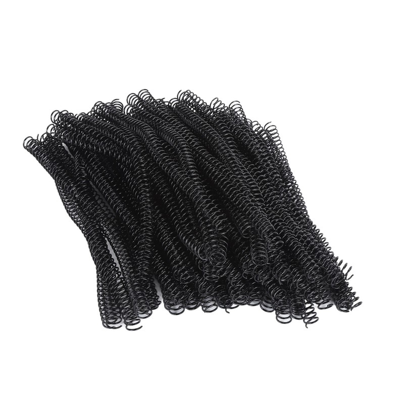 100PCS Binding Spiral 14.3mm Diameter 48 Teeth 4:1 115 Pieces