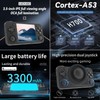GiipGoop RG35XX H Retro Handheld Game Consoles rg35xxh Retro Gaming Console with 64 TF Card 3300mAh Battery Linux System 3.5-inch IPS Screen Cortex-A53 rg35xx h Portable Handheld Emulator(Black)