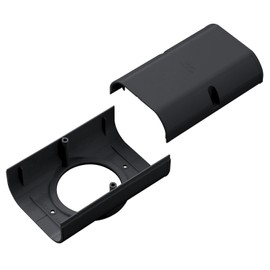 Inaba Denko LDJA-90-K Plumbing Cosmetic Cover Branch Joint for Wall Extraction Black