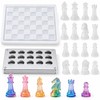 Resin Chess Set Mold Kit for DIY Crafts – 3D