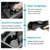 OUSUWO Console & Rear Row Seat Cup Holder Organizer Set