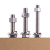 M10-1.5 x 75mm (6 Sets) Hex Bolt with Hex Nut,