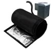 3 Layers HVAC Copper Pipe Insulation Cover Protective Sleeve Wrap,