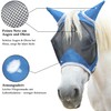 Gallopoff Fly Mask Horse, Horse Mask with Ears Protector Protection,