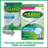 Polident Whitening Denture Cleanser Tablet (Packaging May Vary)