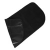 FUNOMOCYA Fireproof Half Fireplace Rug Mat Stylish Floor Protector for