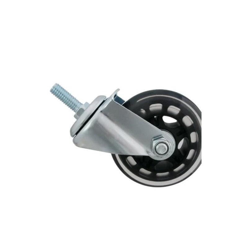 6 Pack Heavy Duty Caster Creeper Wheels 2.5"/ Roller Blade