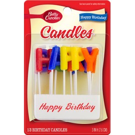 Betty Crocker 20895 Birthday Candles 13/Pkg