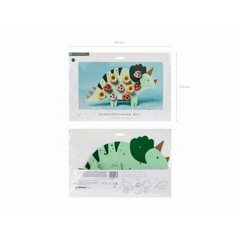PartyDeco Dinosaur Stand 38 x 23 cm - Donuts Stand