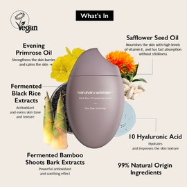 Haruharu Wonder Black Rice 10 Hyaluronic Creme, 50ml…