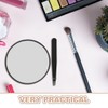 30X Black Handheld Make up Glass with Tweezers White Box