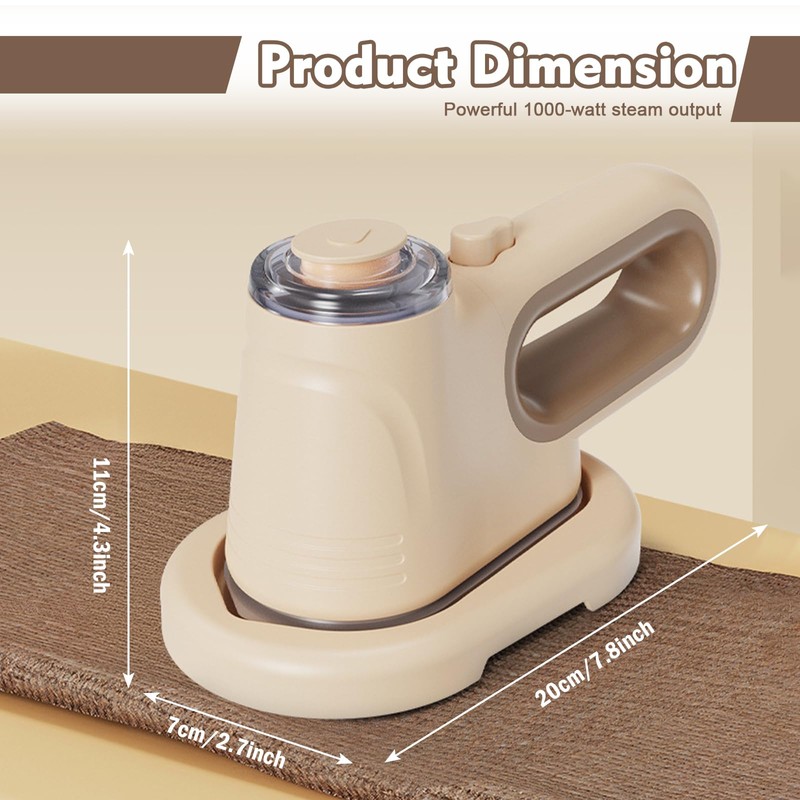 Xanadued Vacuum Steamer for Clothes, Suction Steamer for Clothes, Rapid