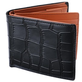 Legare Folded Wallet, Genuine Leather, Large Capacity for 15 Cards, Many Color Options (comes in a velour box) - brown -