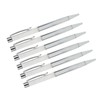6Pcs Ball Point Pen Crystal Stone Replaceable Refill Elegant Multi