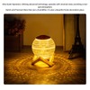 Mini Humidifier Night Light Crystal Ball 2.2w 350ml RGB USB