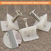 100pcs Drawer Support Kit - Sagging Repair Wedges & Screws