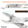 Cuticle Nipper Cuticle Cutter Cuticle Trimmer with Cuticle Pusher, Velkomin