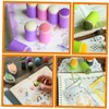 DOITOOL 5pcs Hand Account Stamp Finger Sponge Daubers Art Sponges