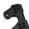 Motorcycle Adjustable Rearset Foot Pegs Mounting Base Replacement for YZF