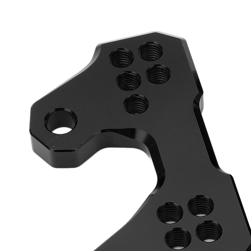 Motorcycle Adjustable Rearset Foot Pegs Mounting Base Replacement for YZF