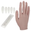 Silicone Nail Training Hand Flexible Joint Nail Art Practice Hand