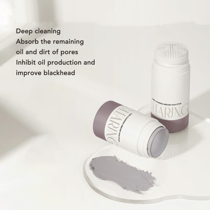 Clay Mask Stick Oil Control Portable Deep Pore Cleansing Face