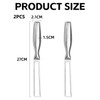 2 Pieces Stainless Steel Barbecue Forks, Cooking Forks, Food Forks,