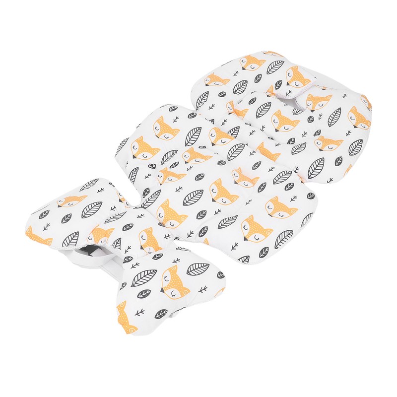 Baby Carriage Cushion Body Support Special Shaped Reduce Fatigue Washable