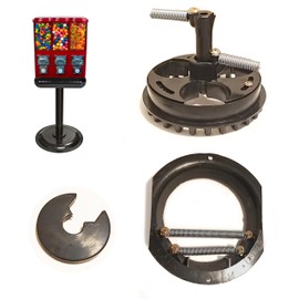 ACKSTAR Gumball Dispenser Wheel for Gumball Machine - Adjustable Round Capsule & Gum Wheel for 3 & 4 Head, Triple Shop, Triple Time, Triple Pod, and 4 in 1 Vending Machine - Candy Machine Replacement