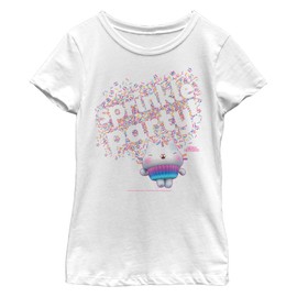 Gabby's Dollhouse Girl's Sprinkle Party T-Shirt, White, X-Large