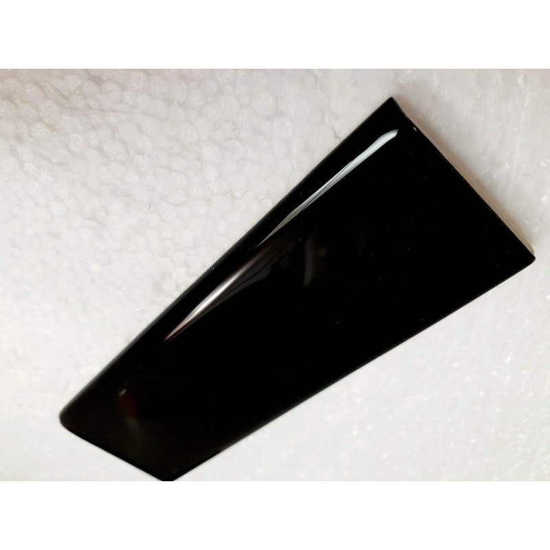 Black 2x6 in Ceramic Tile Bullnose Trim Edge 2 x