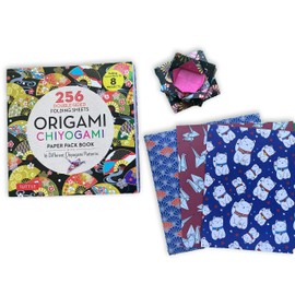 Origami Chiyogami Paper Pack Book: 256 Double-Sided Folding Sheets (Includes Instructions for 8 Models)