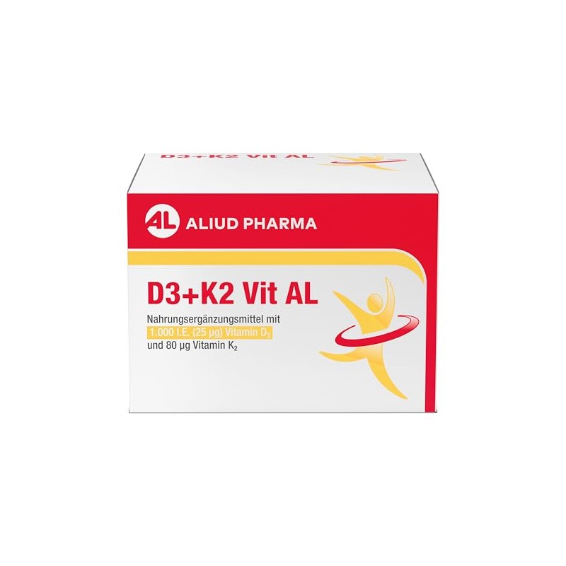 D3 K2 VIT AL 1000IE/80UG Pack of 90