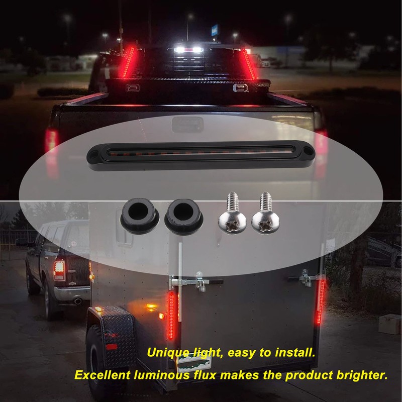 12‑24V 30 LED Truck Trailer Lights Waterproof Durable Truck Emergency