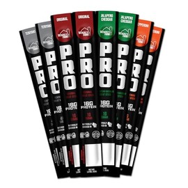 Wenzel's Farm PRO Snack Sticks - Naturally Smoked, Handcrafted with Real Quality Meat (Variety) Pack of 8 Sticks (1.9oz Each)