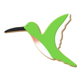 Hummingbird Cookie Cutter 3.5 Inch - Made in the USA – Foose Cookie Cutters Tin Plated Steel Hummingbird Cookie Mold