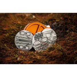 Exotac reelKIT Stackable Survival Tool Inserts, Transform Your xREEL Pocket Reel into a Food Procurement Kit, Choose from Gaff Fishing, Hunting, and Lure Sets, Made in The USA