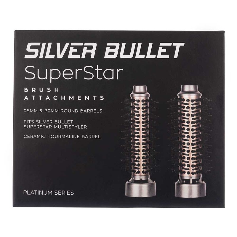 Silver Bullet Superstar Spare Brushes - 32mm + 25mm