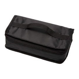 Nakano MM-414 Men’s Bento Box, 1-Tier with Dividers, 7.1 inches (18 cm) Chopsticks, Black, Capacity 28.7 fl oz (850 ml), Components, Microwavable, Includes Insulated Bag for Men