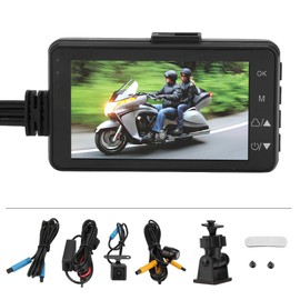 Motorcycle 1080P Video Recorder Cam HD DVR 120 Degree Dash Camera