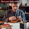 Leather Sewing Tool Set, Leather Stitch Sewing Awl + Waxed
