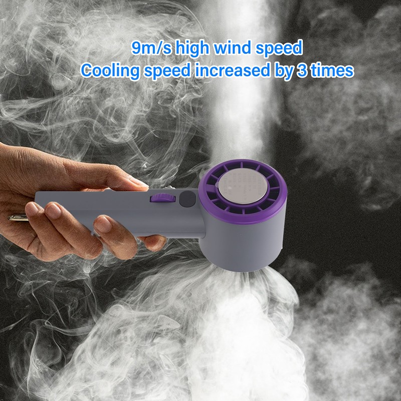 Portable Handheld Turbo Fan USB Rechargeable 14000RPM 100 Speed Quiet