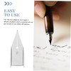 VILLFUL 20pcs Steel Replacement Nibs for Fountain Pens Calligraphy Signing