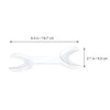 Healifty 6pcs Dental Cheek Retractor Mouth Opener Double- Headed T-