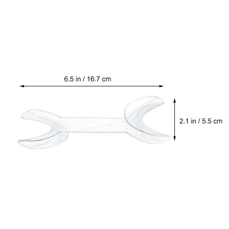 Healifty 6pcs Dental Cheek Retractor Mouth Opener Double- Headed T-