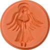 JBK Pottery Terra Cotta Cookie Stamps (Angel)
