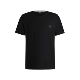 BOSS Men's Mix & Match R Regular Fit Stretch Cotton T-Shirt with Embroidered Logo, Black 1