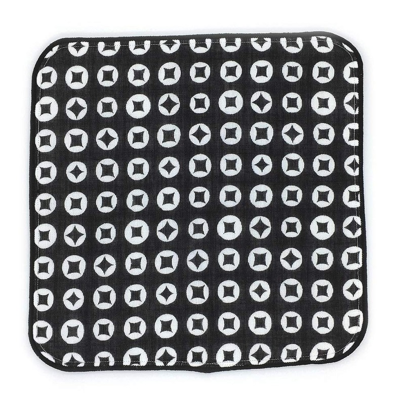 Alta AR0528017 Japanese Kimono Gauze Mini Towel, Ninja, Size: Approx.