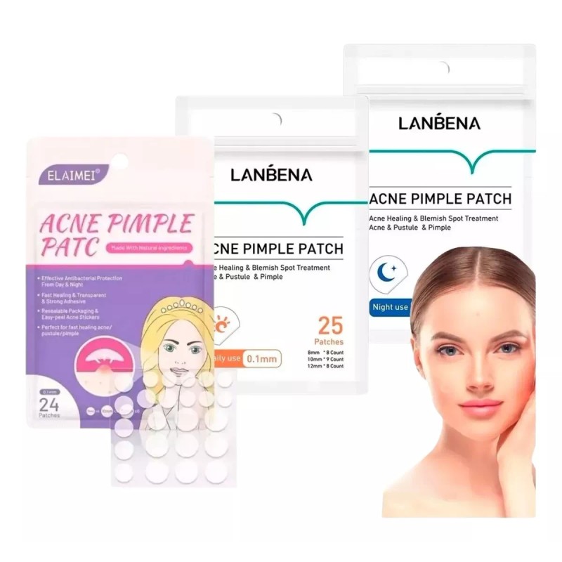 Universo en Linea Set 3 Paq Parches Dia/ Noche Quita